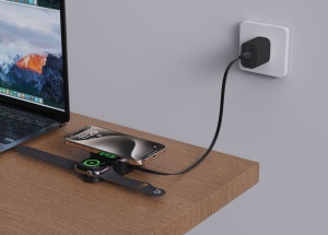Chargeur  2-en-1 magnétique 15W Urban Vitamin Golet 9