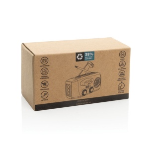 Radio d'urgence en plastique recyclé RCS RescueWave 14