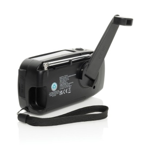 Radio d'urgence en plastique recyclé RCS RescueWave 5