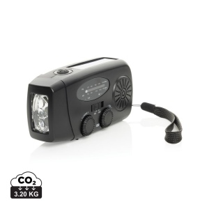 Radio d'urgence en plastique recyclé RCS RescueWave