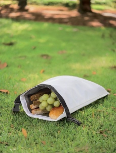 Sac à lunch pliable 30x20cm en rPET AWARE™ Snackstrap 21
