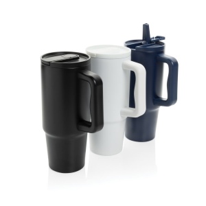 Mug 900ml étanche en acier inoxydable recyclé RCS Embrace 17