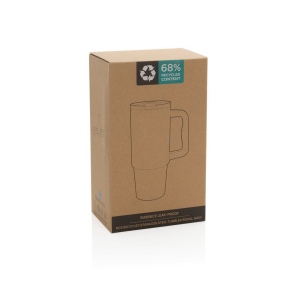Mug 900ml étanche en acier inoxydable recyclé RCS Embrace 28