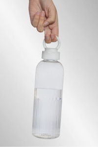 Bouteille 750ml  étanche avec poignée en rPET RCS Ripple 22