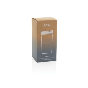 Mug 400ml en acier recyclé RCS Avira Alix 19