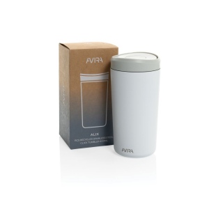 Mug 400ml en acier recyclé RCS Avira Alix 46