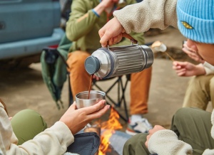 Gourde Explorer Duo 1L Black+Blum 19