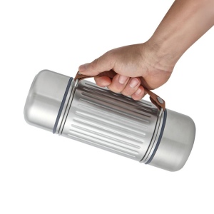Gourde Explorer Duo 1L Black+Blum 10