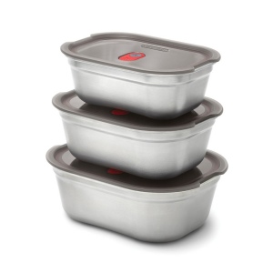 Set de boites repas x3 Petite, Moyenne, Grande Black+Blum 3