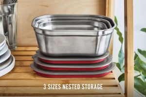 Set de boites repas x3 Petite, Moyenne, Grande Black+Blum 19