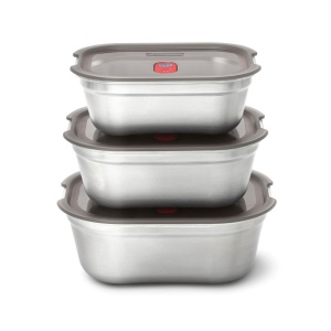 Set de boites repas x3 Petite, Moyenne, Grande Black+Blum 4