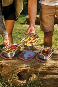 Set de boites repas x3 Petite, Moyenne, Grande Black+Blum 23