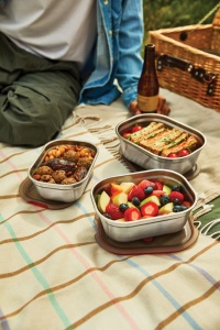 Set de boites repas x3 Petite, Moyenne, Grande Black+Blum 24