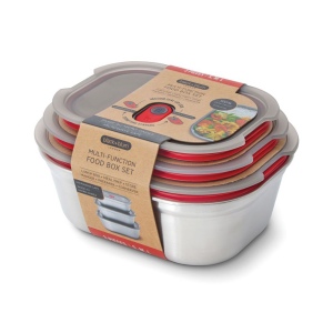 Set de boites repas x3 Petite, Moyenne, Grande Black+Blum 26