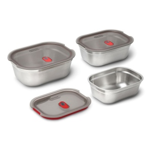 Set de boites repas x3 Petite, Moyenne, Grande Black+Blum 6