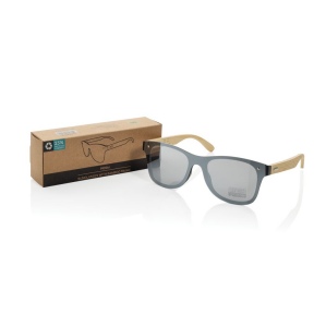 Lunettes de soleil en plastique recyclé RCS et bambou Prism 10
