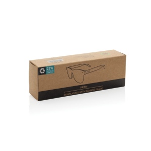 Lunettes de soleil en plastique recyclé RCS et bambou Prism 11