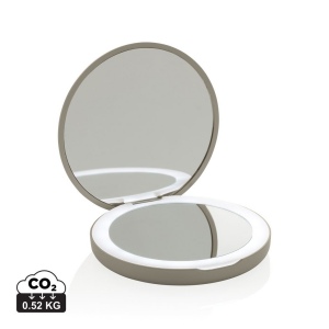 Miroir de maquillage à LED en plastique recyclé RCS Lumora 2