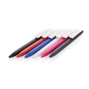 Stylo avec encre ultra glissante en ABS recyclé GRS Vibe 11