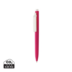 Stylo avec encre ultra glissante en ABS recyclé GRS Vibe 6