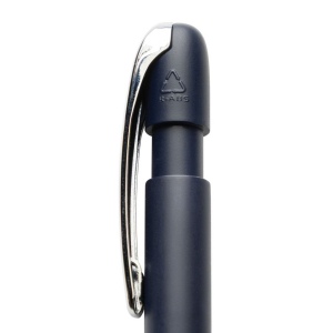 Stylo à clip métallique en ABS recyclé GRS Glide 37