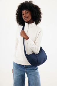 Sac bandoulière XL en rPET AWARE™ Crescent 28
