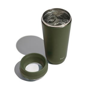 Mug 354 ml avec couvercle 360 en acier recyclé Topl 16