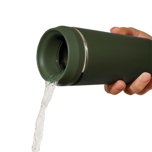 Mug 354 ml avec couvercle 360 en acier recyclé Topl 17