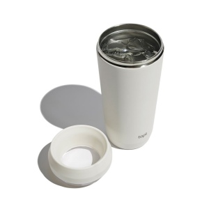 Mug 354 ml avec couvercle 360 en acier recyclé Topl 22