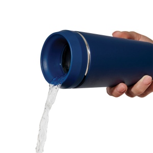 Mug 354 ml avec couvercle 360 en acier recyclé Topl 12