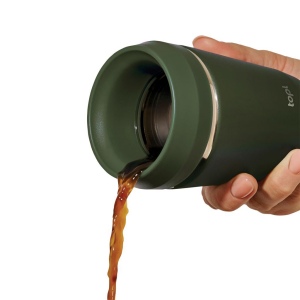 Mug 235 ml avec couvercle 360 en acier recyclé Topl 20