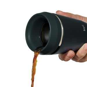 Mug 235 ml avec couvercle 360 en acier recyclé Topl 8