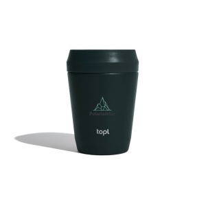 Mug 235 ml avec couvercle 360 en acier recyclé Topl 9