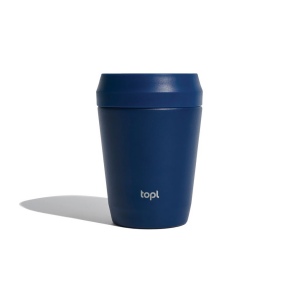 Mug 235 ml avec couvercle 360 en acier recyclé Topl 10