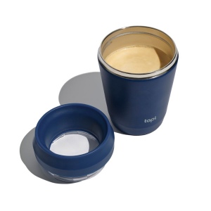 Mug 235 ml avec couvercle 360 en acier recyclé Topl 11