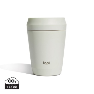 Mug 235 ml avec couvercle 360 en acier recyclé Topl 5