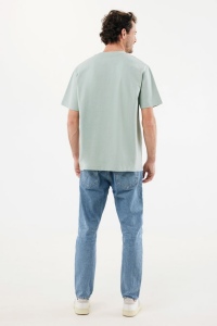 T-shirt lourd en coton recyclé IQONIQ Nikko 158