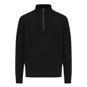 Sweater IQONIQ à col montant zippé en coton recyclé Elgon 8