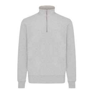 Sweater IQONIQ à col montant zippé en coton recyclé Elgon 107