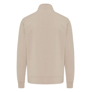 Sweater IQONIQ à col montant zippé en coton recyclé Elgon 61