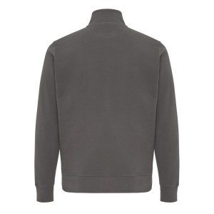 Sweater IQONIQ à col montant zippé en coton recyclé Elgon 85