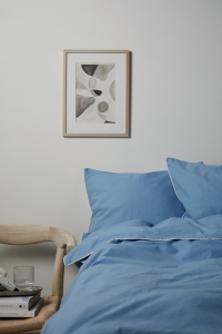 VINGA Marston Set de 4 pièces de lit en coton biologique OCS 12