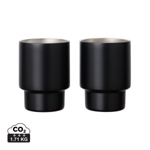 VINGA Set de 2 tasses en acier RCS Nagano