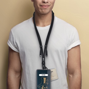 CÂBLE DE CHARGE LANYARD LONGUEUR RÉGLABLE POUR TÉLÉPHONE 5