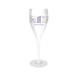 FLUTE CHAMPAGNE EN PLASTIQUE REUTILISABLE (SAN) 16 cI RAS BORD 4