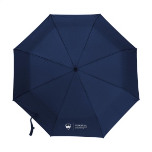 Parapluie à ouverture et fermeture automatique avec une toile en polyester pongé RPET 190T et une confortable poignée en plastique en forme de mousqueton 5