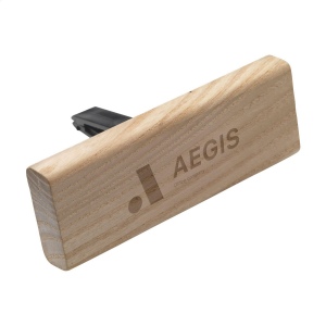 Parfum de voiture dans un élégant porte-parfum en bois de la marque Wooosh 2