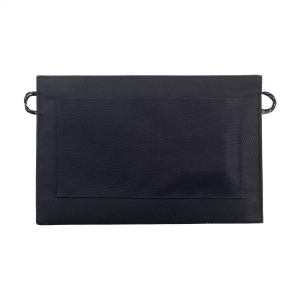 Chargeur (10W) avec panneaux solaires, présenté dans une pochette en 600D RPET 7