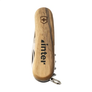 Couteau Suisse original de la marque Victorinox avec poignée en noyer 4