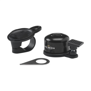 Sonnette de vélo intelligente AirBell en plastique dur avec support pour un traceur Bleutooth (non inclus), pour ne plus jamais perdre votre vélo 4